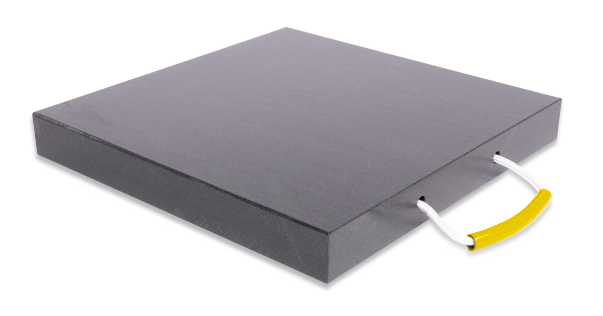 Abstützplatten / Unterlegplatten 500x500x60 Mm – Für Kräne Und Schwere Lasten (20t)